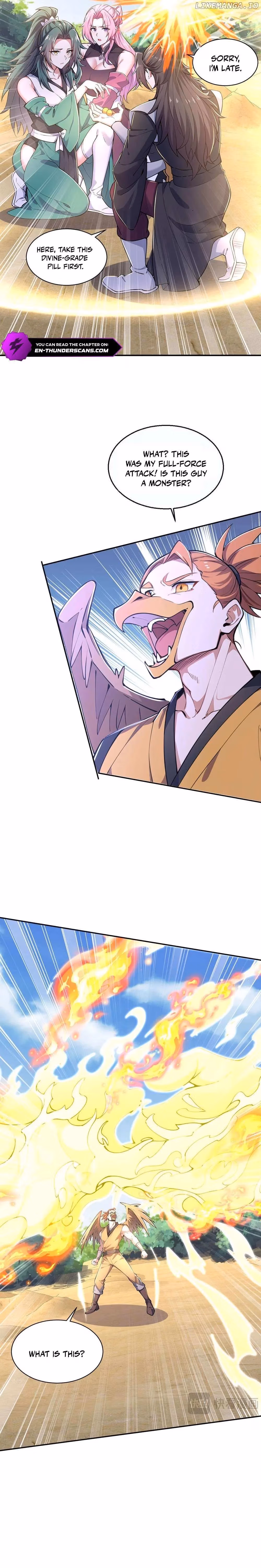 Read Apprentice Upgrade - I Get Stronger Just By Lying Flat chapter 56 image 4 on Lezhin