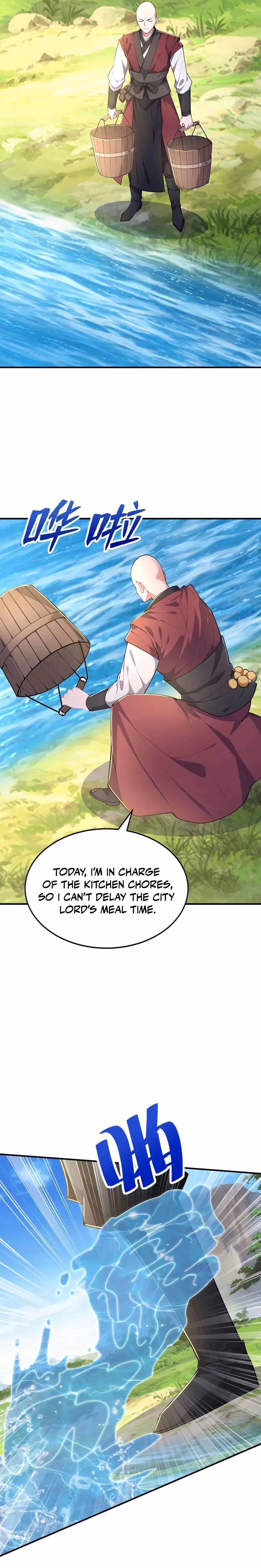 Read Apprentice Upgrade - I Get Stronger Just By Lying Flat chapter 58 image 14 on Lezhin