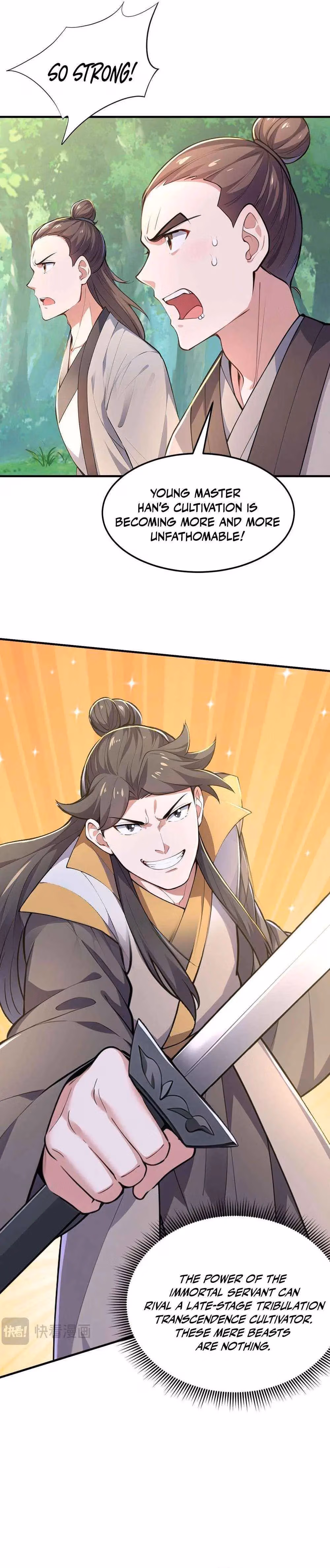 Read Apprentice Upgrade - I Get Stronger Just By Lying Flat chapter 64 image 5 on Lezhin