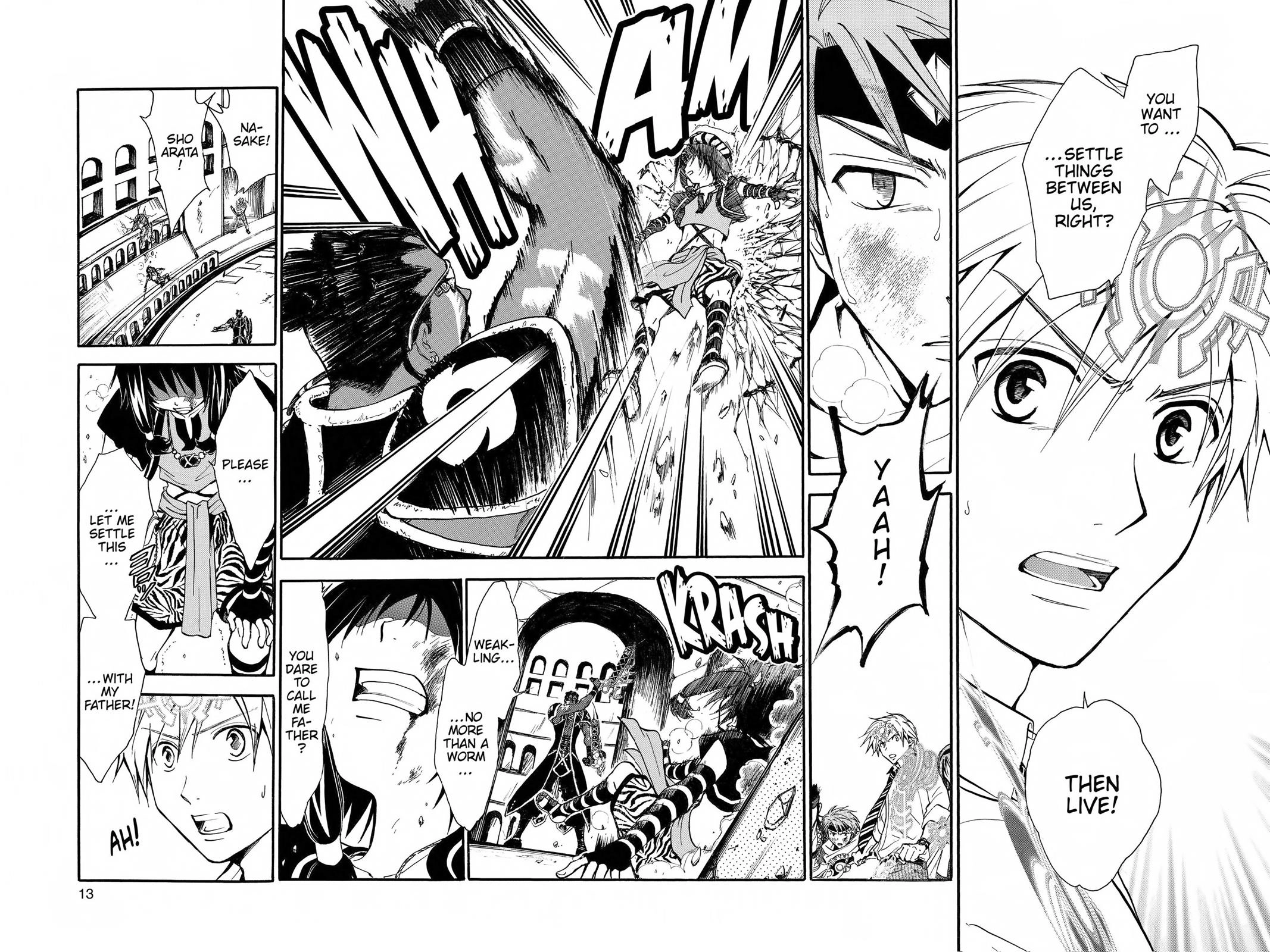 Arata Kangatari Chapter 228 page 11 - 