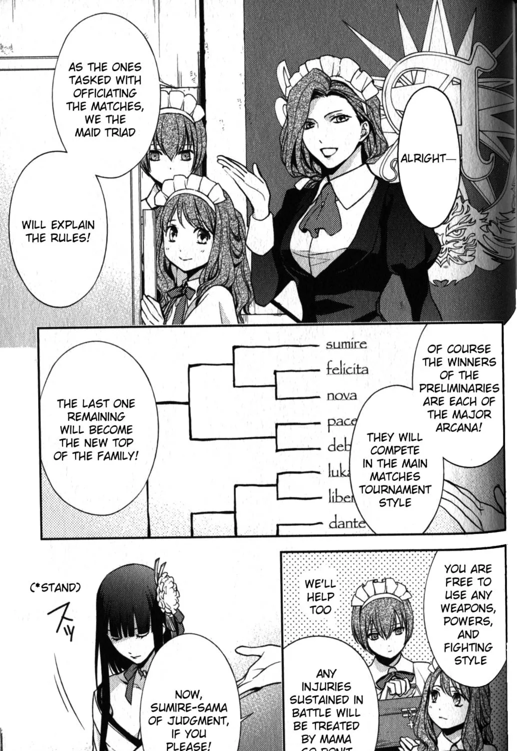 Arcana Famiglia: Amore Mangiare Cantare! Chapter 24 page 11 - 