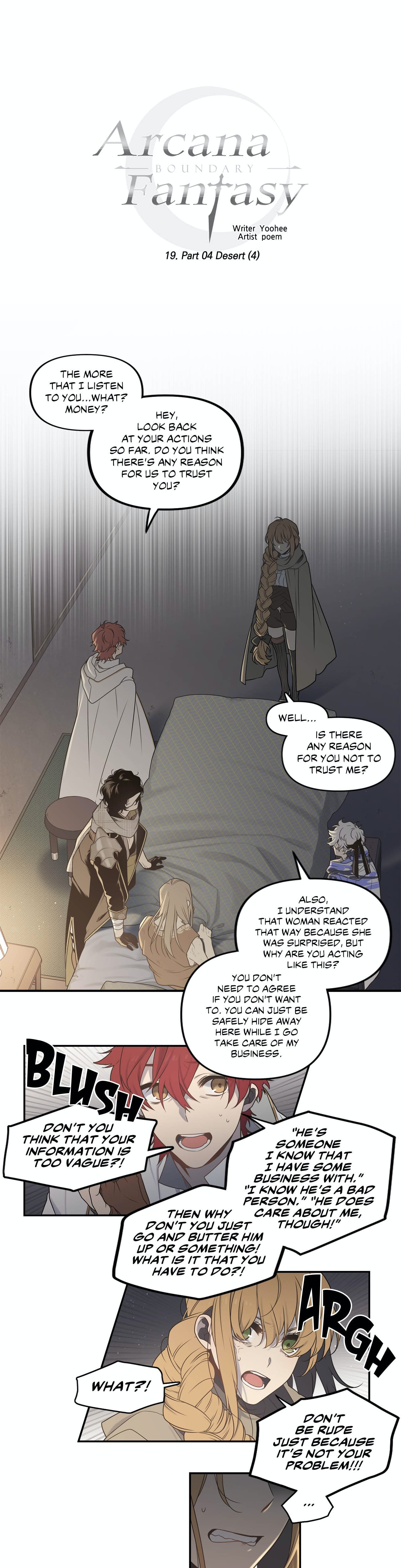 Read Arcana Fantasy chapter 19 image 4 on Lezhin