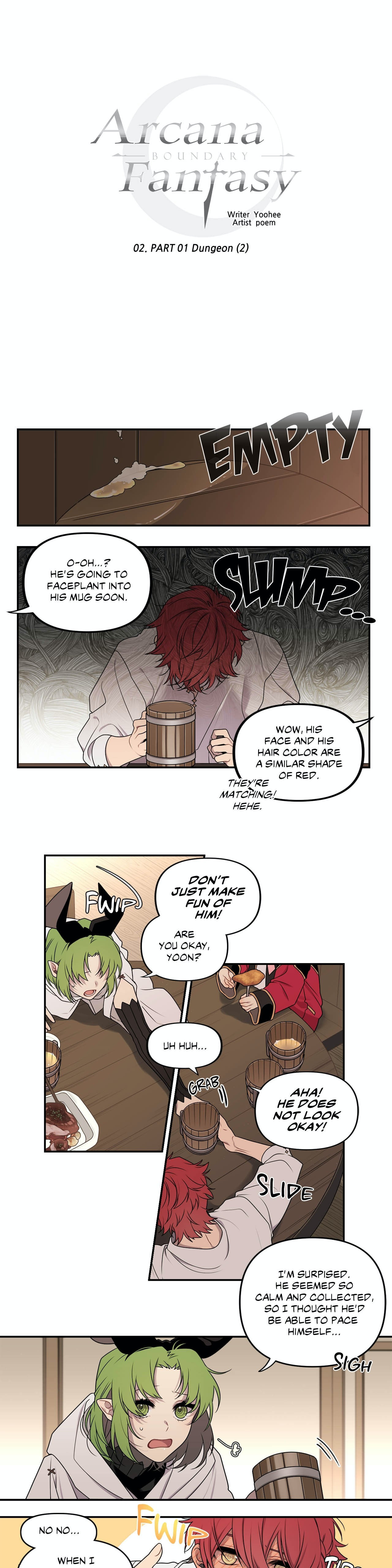 Read Arcana Fantasy chapter 2 image 3 on Lezhin