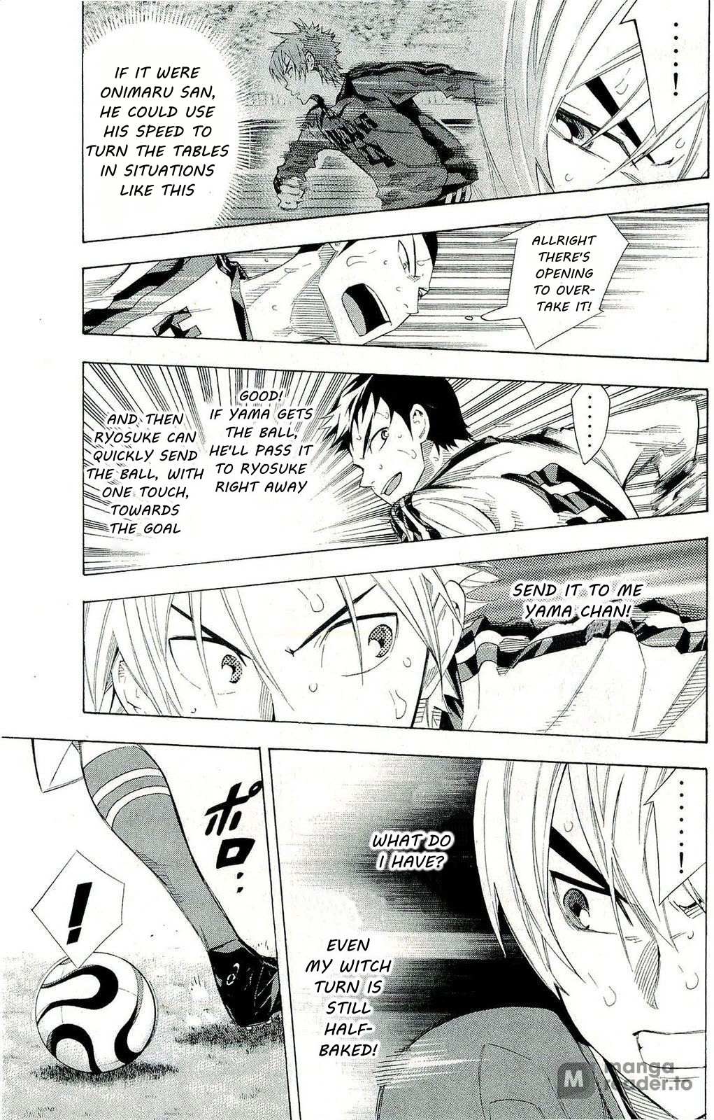 Area No Kishi Chapter 244 page 8 - 