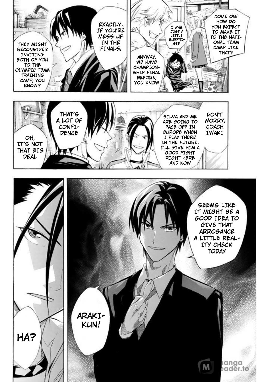 Area No Kishi Chapter 254 page 4 - 