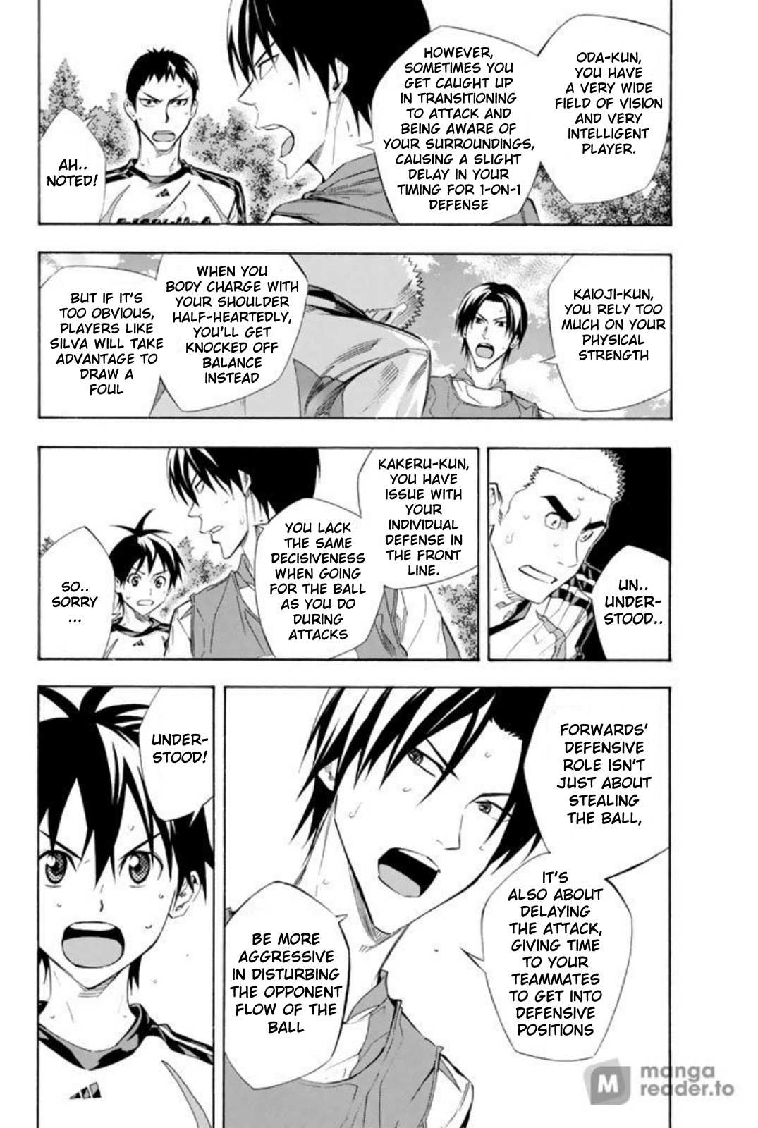 Area No Kishi Chapter 256 page 4 - 