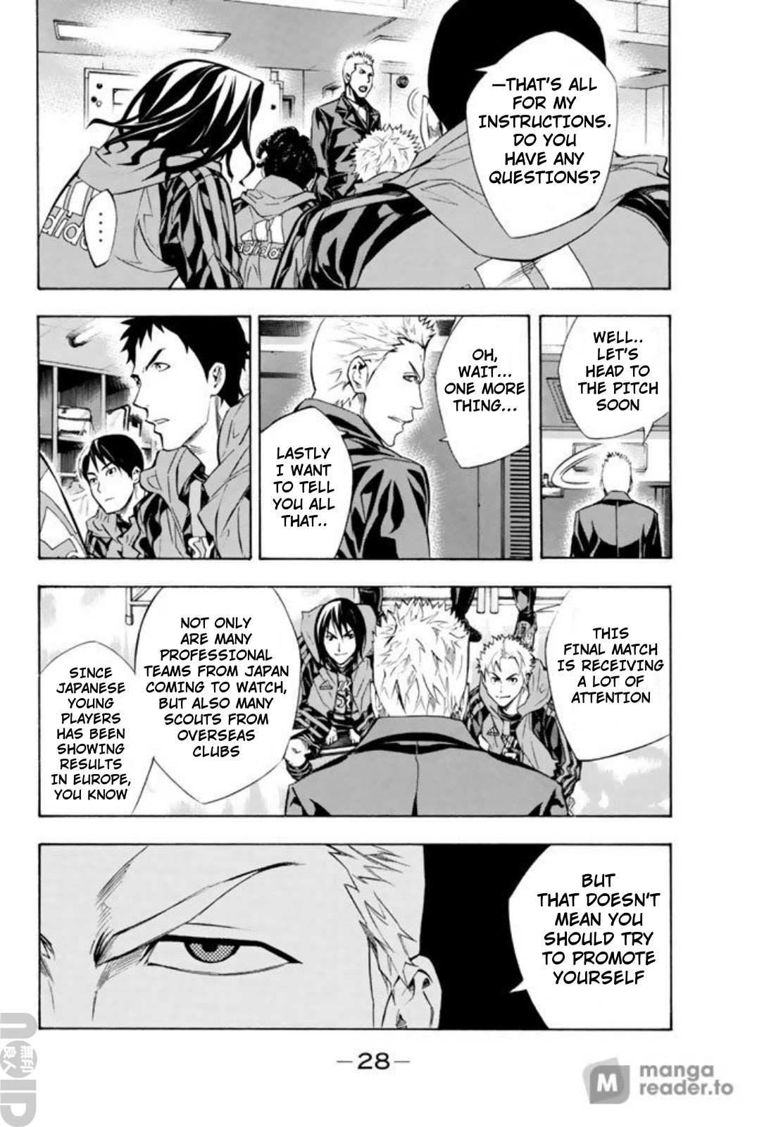 Area No Kishi Chapter 259 page 4 - 