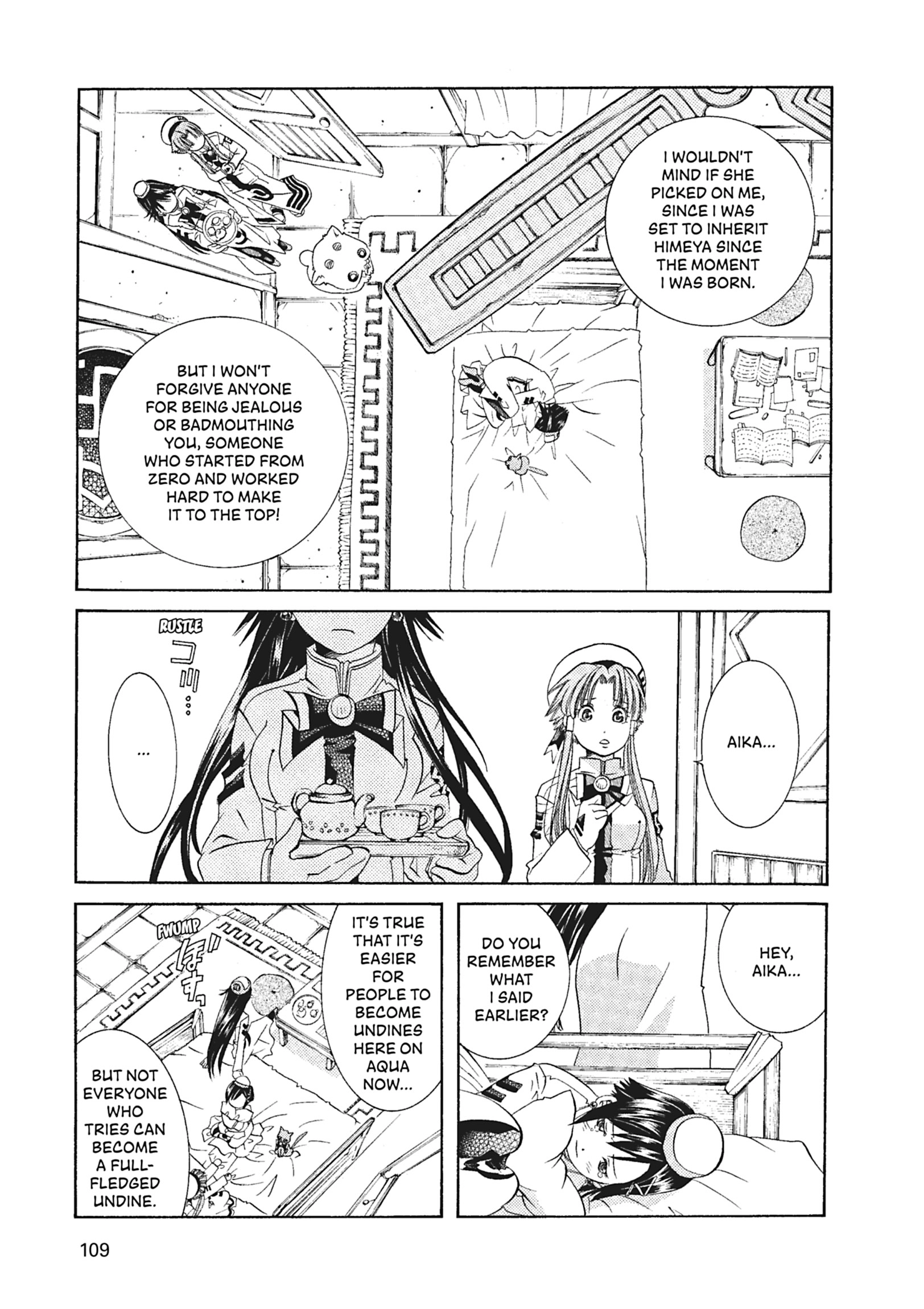 Read ARIA The MASTERPIECE chapter 54 image 16 on Lezhin