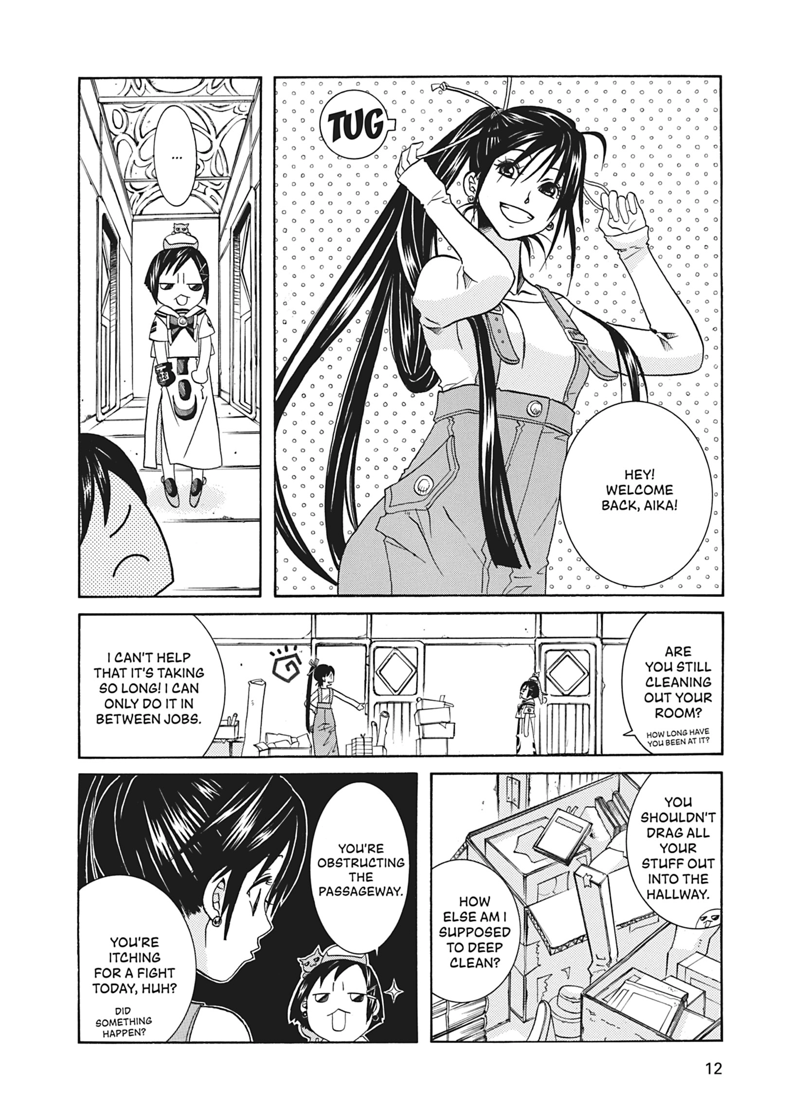 Read ARIA The MASTERPIECE chapter 61 image 12 on Lezhin