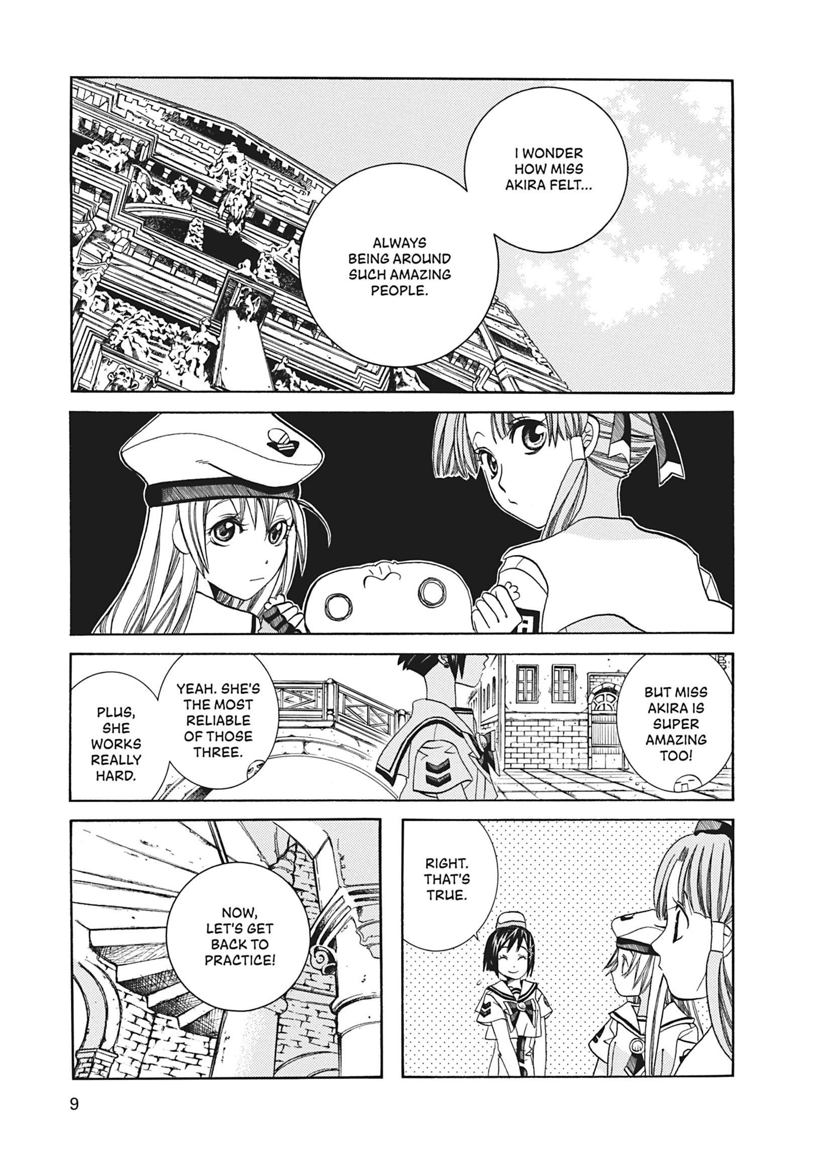 Read ARIA The MASTERPIECE chapter 61 image 9 on Lezhin