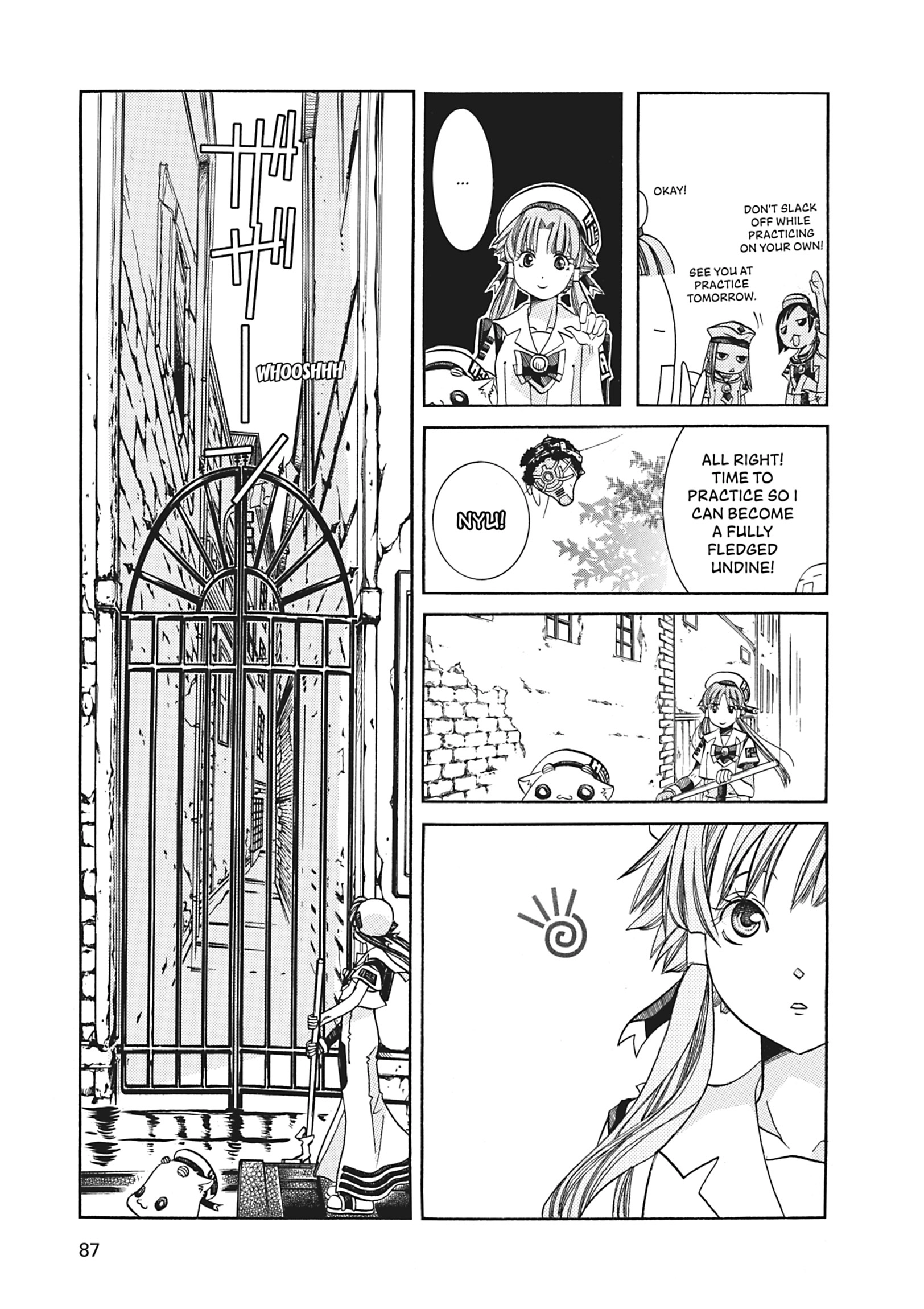 Read ARIA The MASTERPIECE chapter 63 image 9 on Lezhin