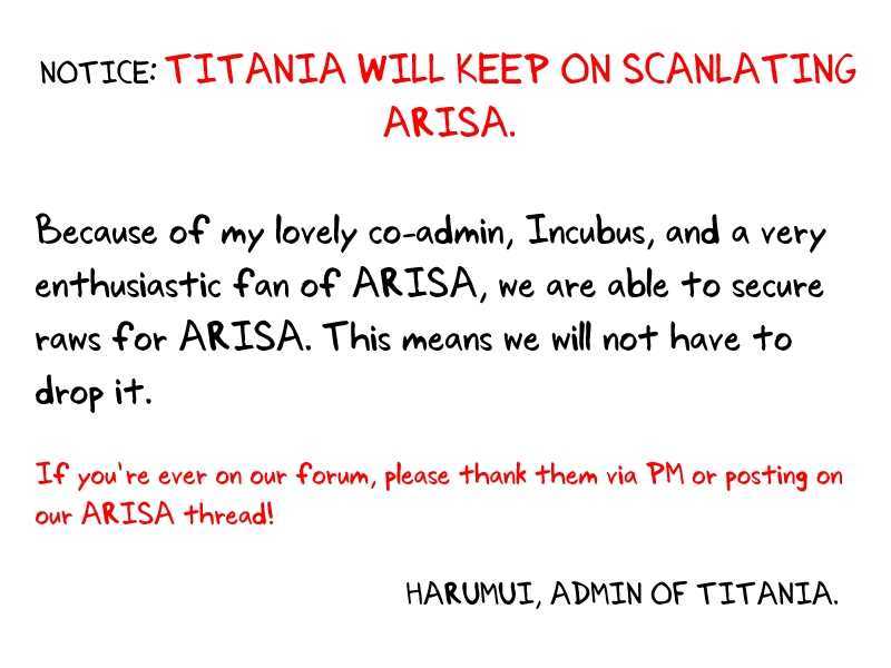 Read Arisa chapter 18 image 0 on Lezhin