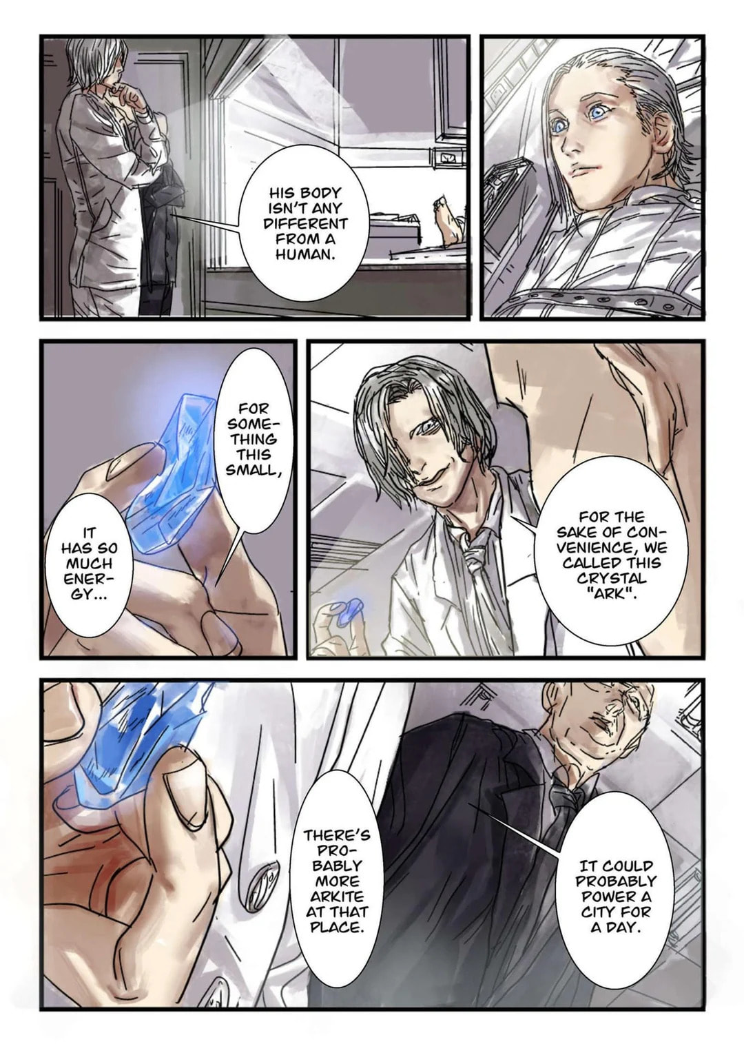 Read ARK chapter 1.3 image 8 on Lezhin