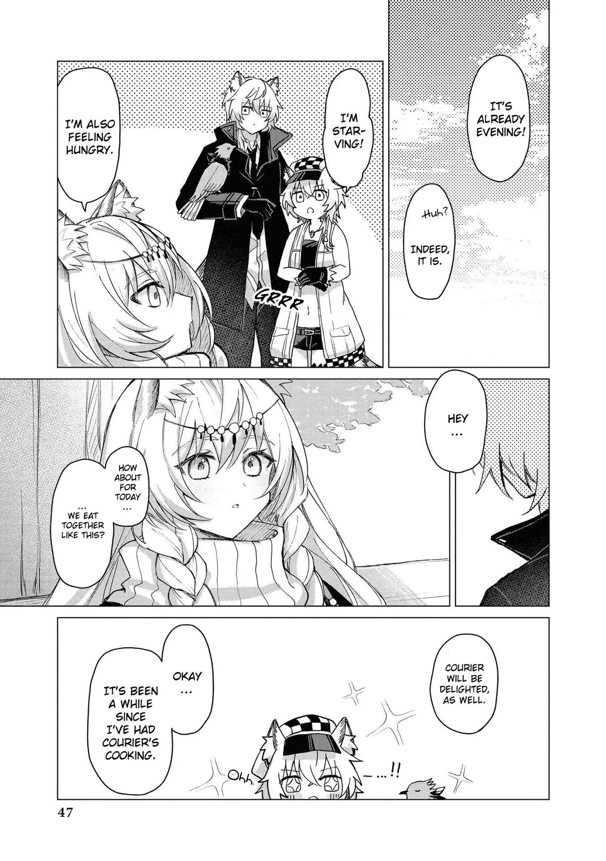 Read Arknights Comic Anthology chapter 4 image 8 on Lezhin