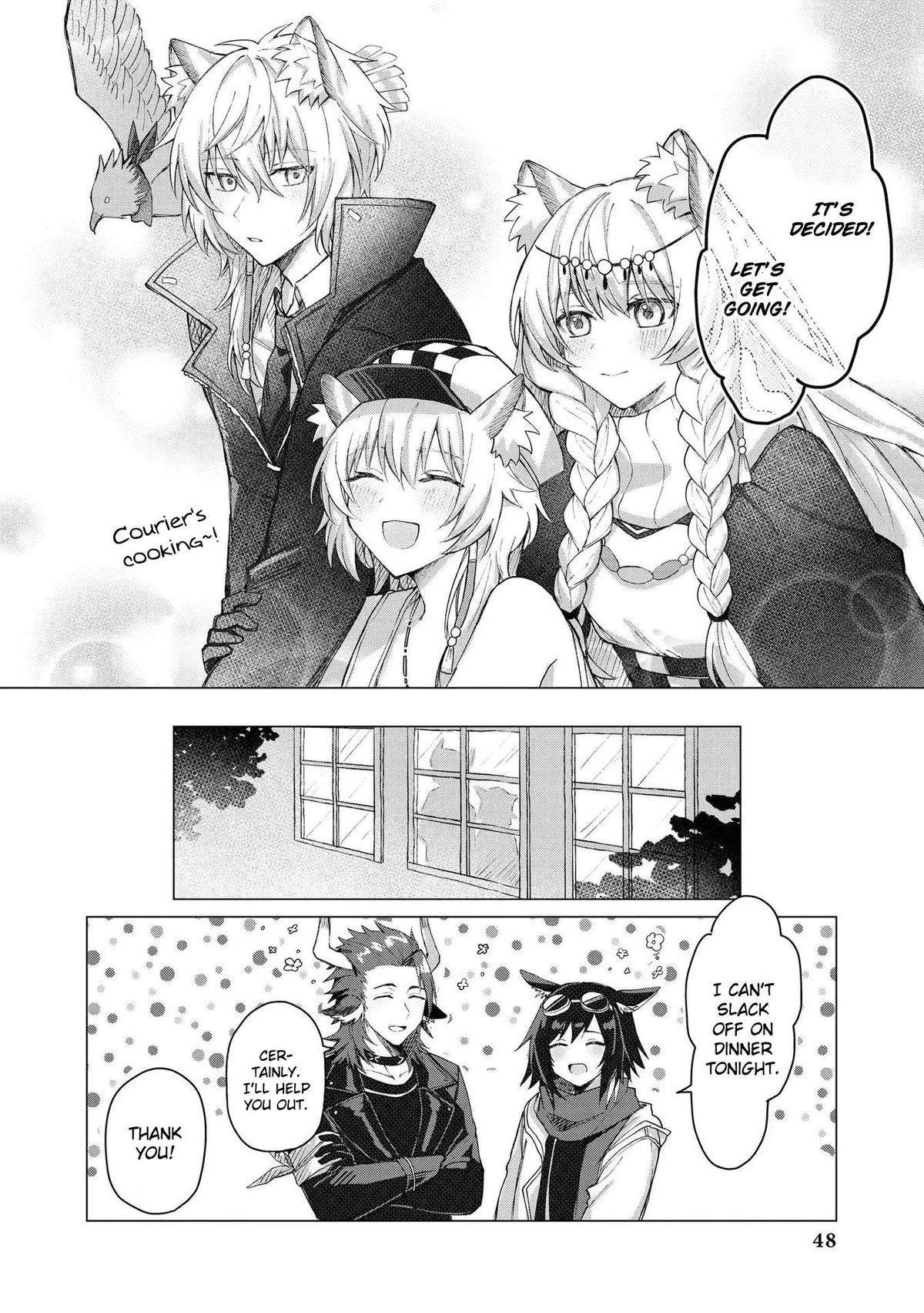 Read Arknights Comic Anthology chapter 4 image 9 on Lezhin