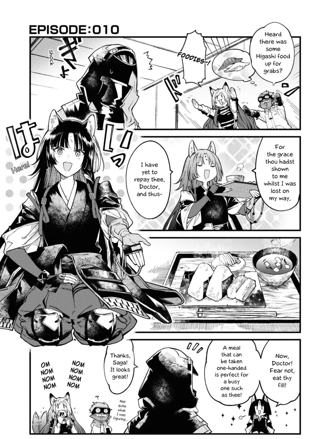 Read Arknights: OPERATORS! chapter 10 image 0 on Lezhin
