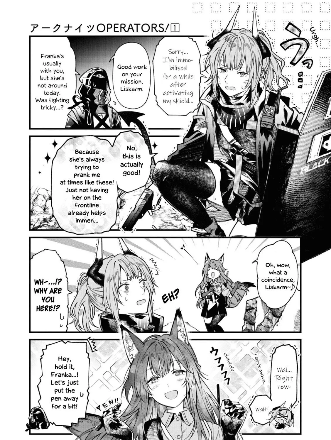 Read Arknights: OPERATORS! chapter 11 image 4 on Lezhin