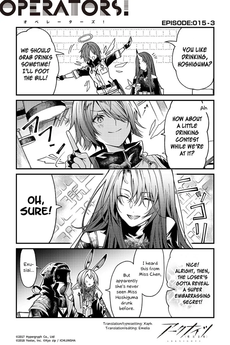 Read Arknights: OPERATORS! chapter 15.3 image 0 on Lezhin