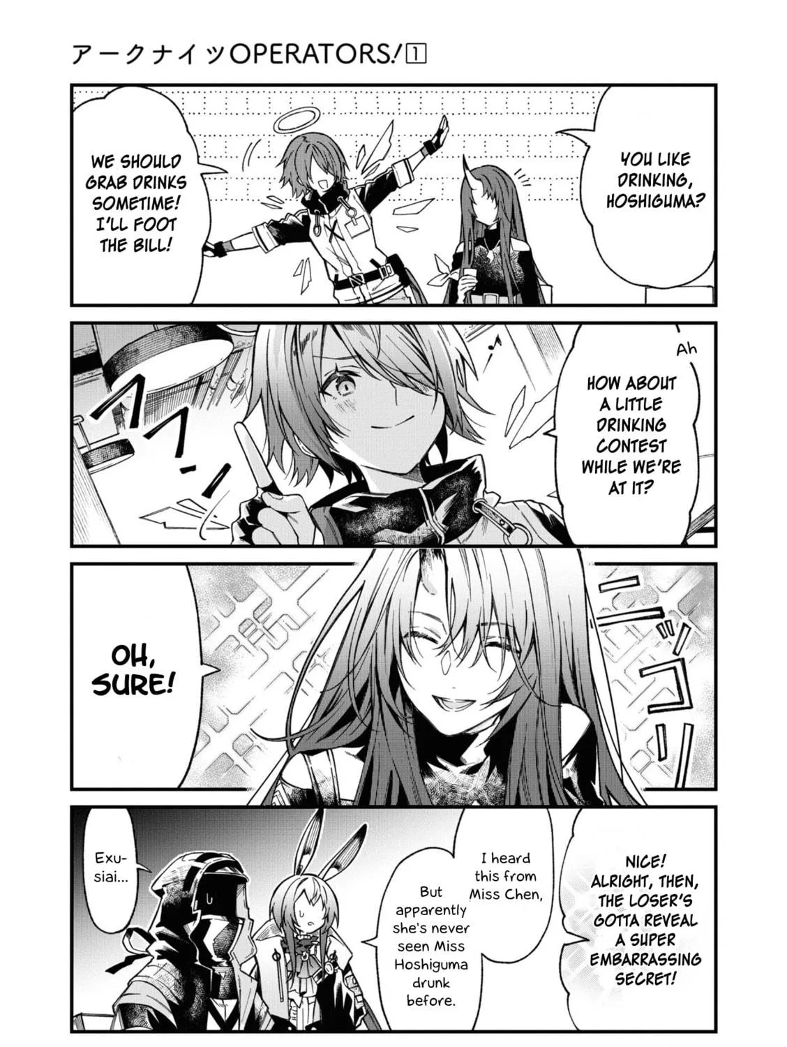 Read Arknights: OPERATORS! chapter 15 image 4 on Lezhin