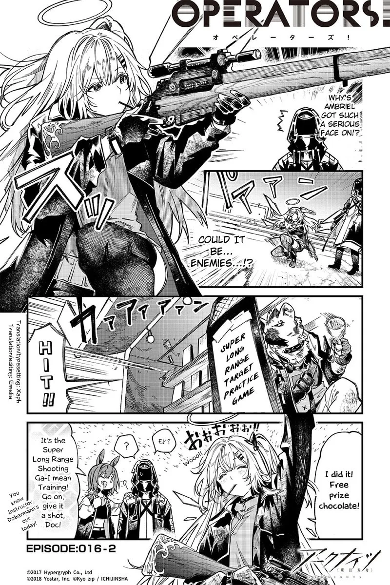 Read Arknights: OPERATORS! chapter 16.2 image 0 on Lezhin