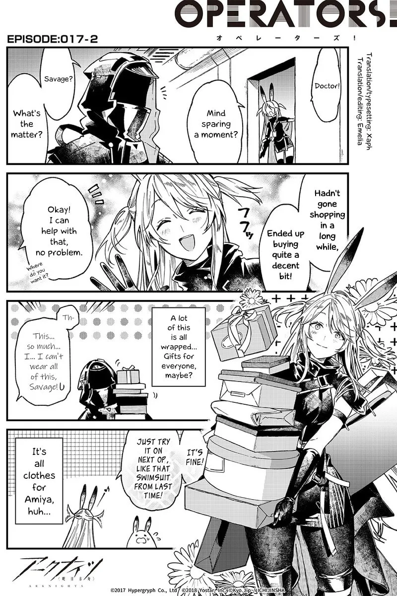 Read Arknights: OPERATORS! chapter 17.2 image 0 on Lezhin