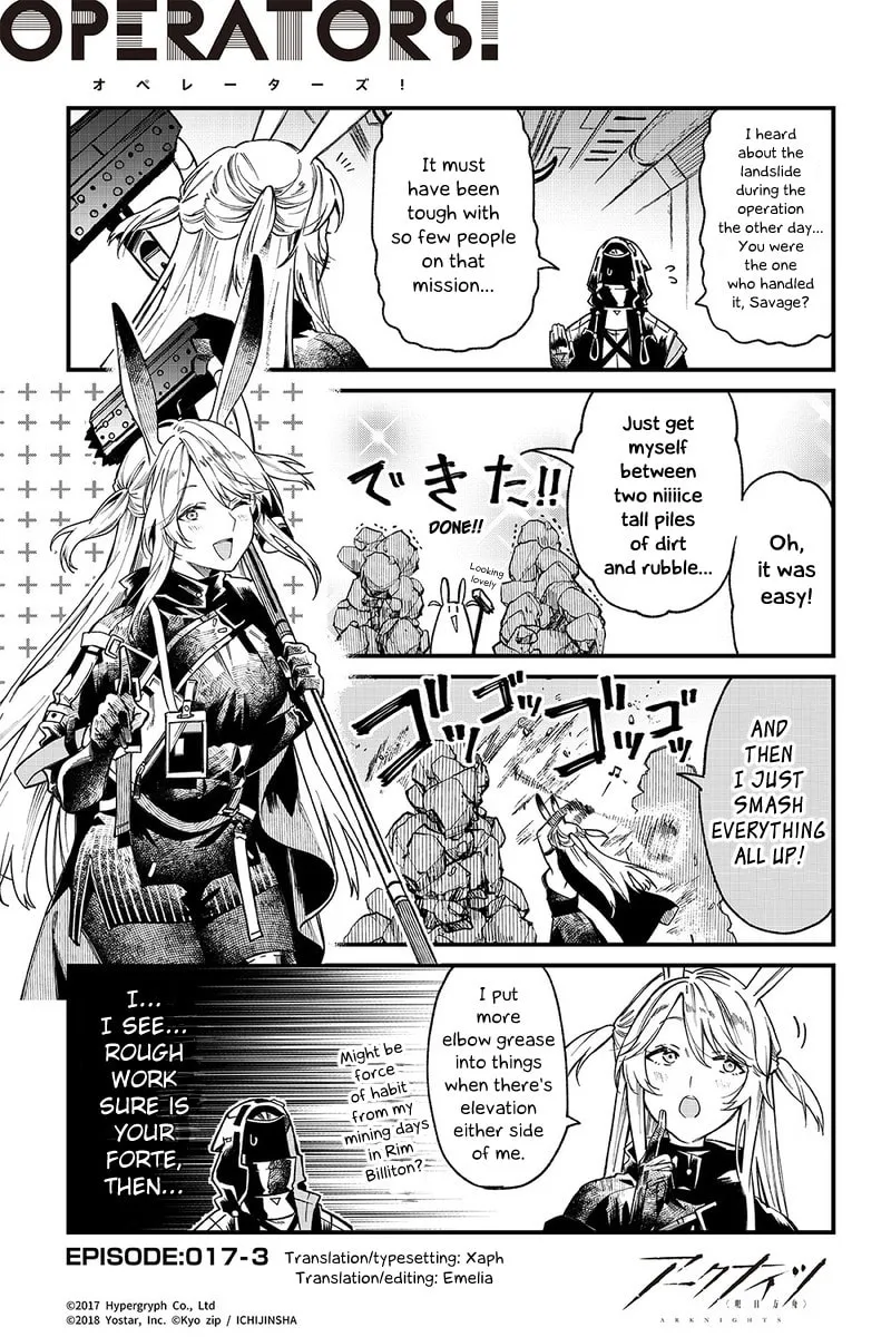 Read Arknights: OPERATORS! chapter 17.3 image 0 on Lezhin