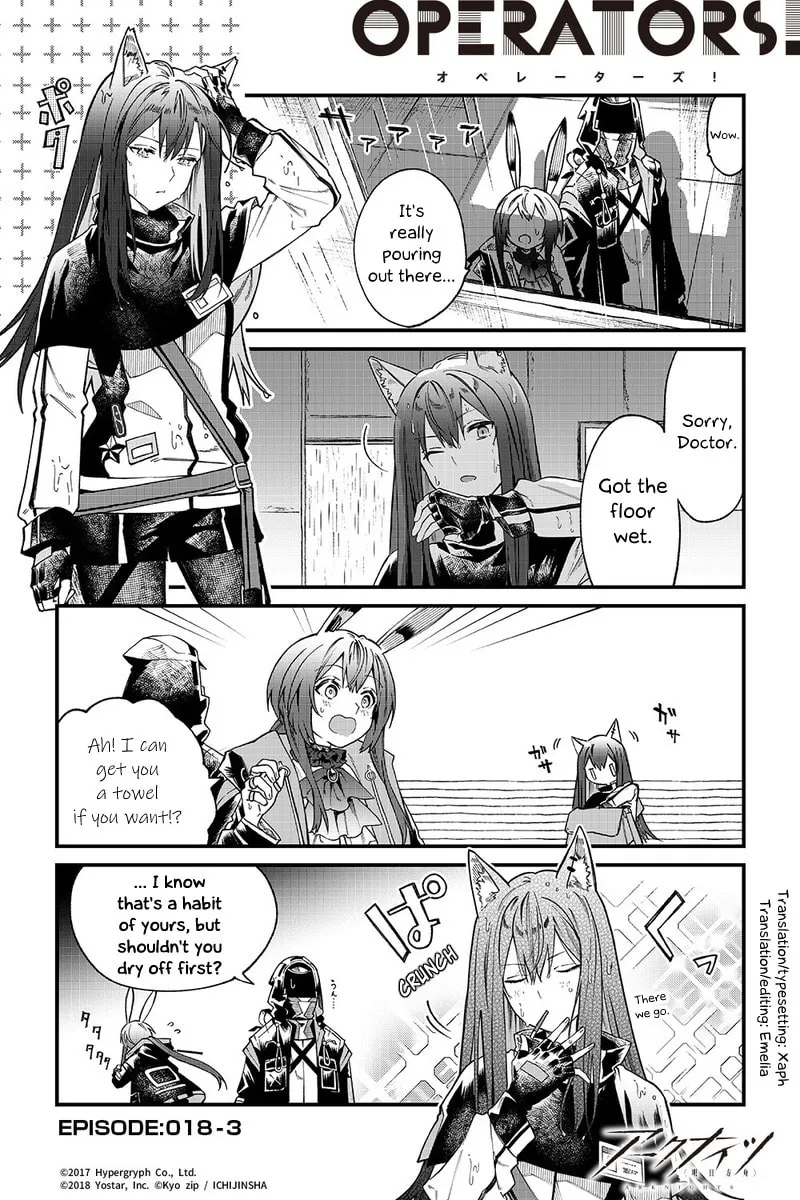 Read Arknights: OPERATORS! chapter 18.3 image 0 on Lezhin
