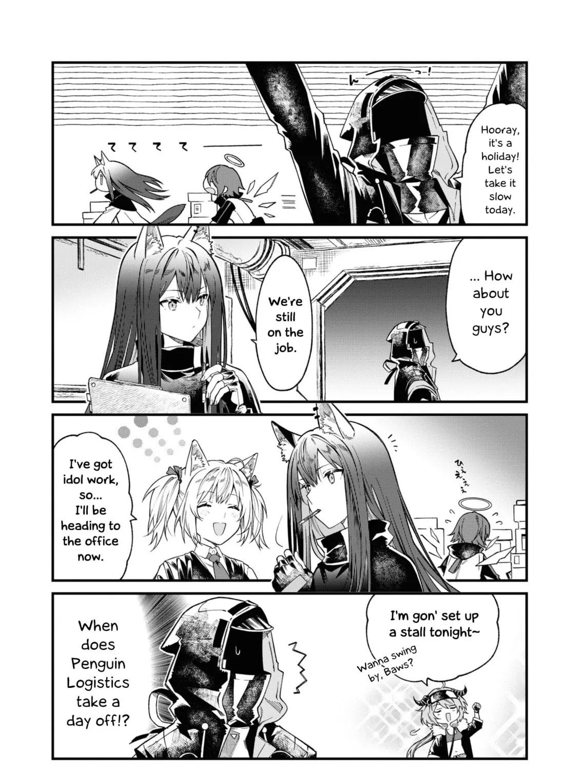 Read Arknights: OPERATORS! chapter 18 image 2 on Lezhin