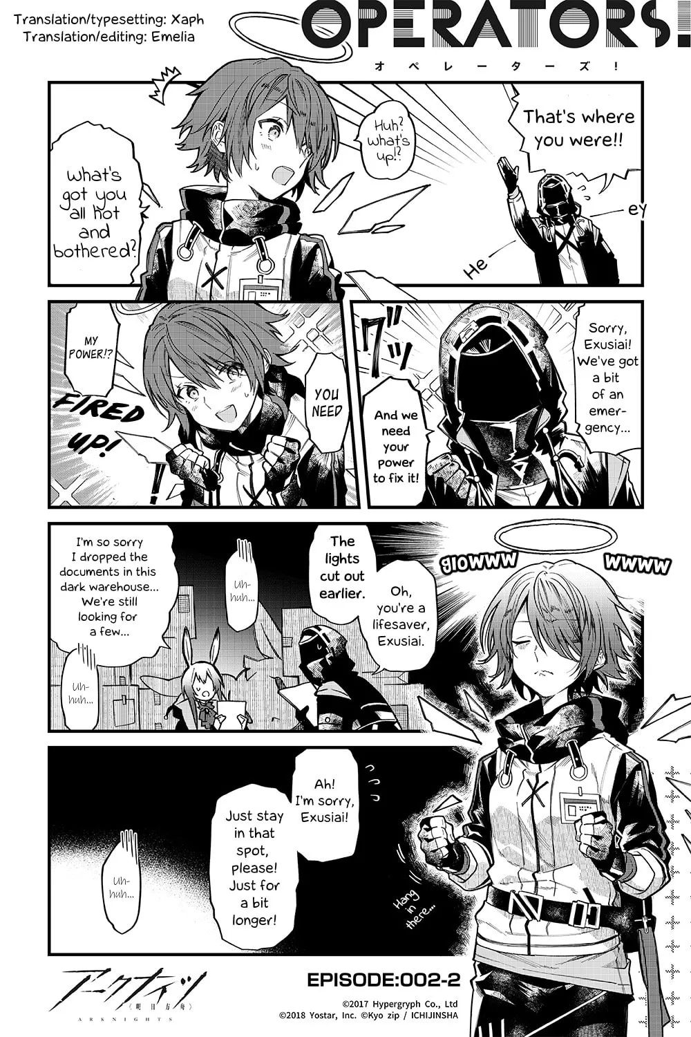 Read Arknights: OPERATORS! chapter 2.2 image 0 on Lezhin