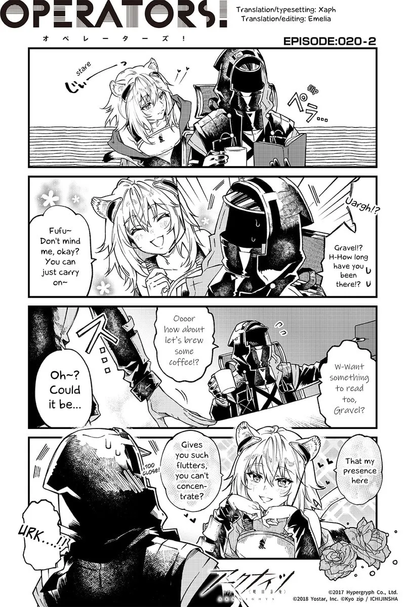 Read Arknights: OPERATORS! chapter 20.2 image 0 on Lezhin