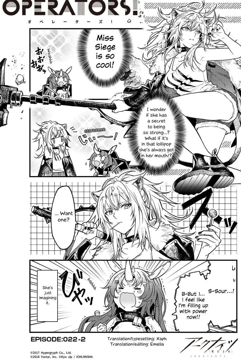Read Arknights: OPERATORS! chapter 22.2 image 0 on Lezhin