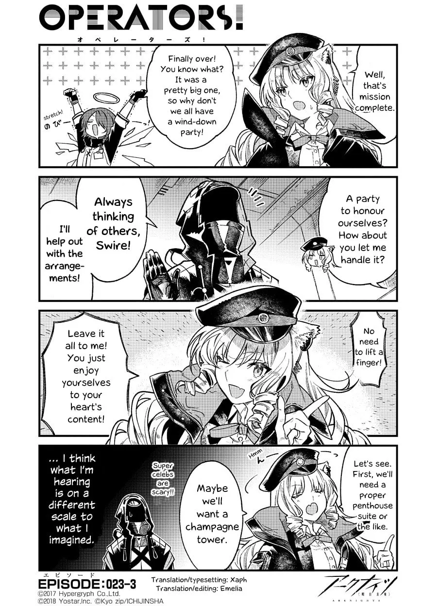 Read Arknights: OPERATORS! chapter 23.3 image 0 on Lezhin