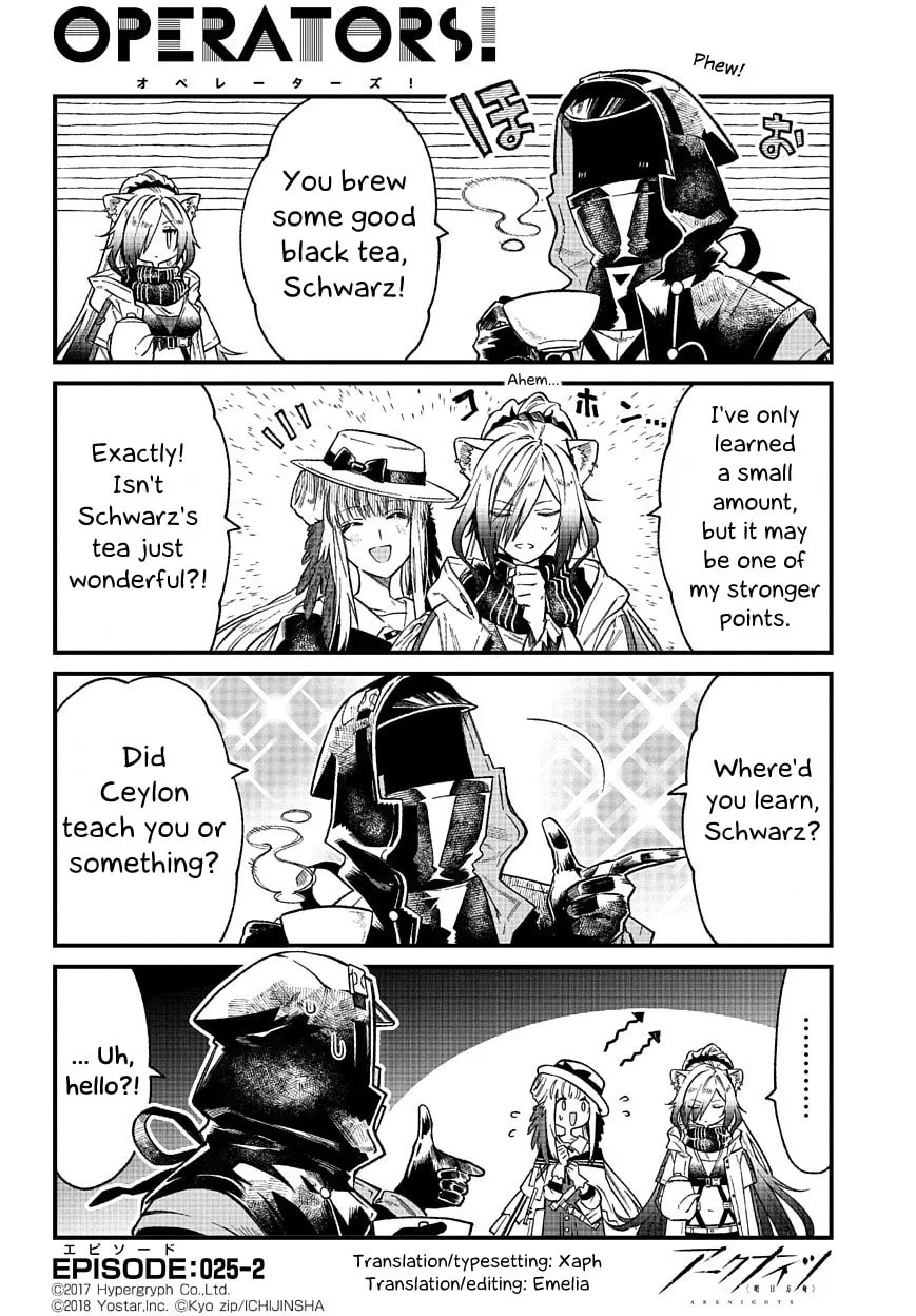 Read Arknights: OPERATORS! chapter 25.2 image 0 on Lezhin