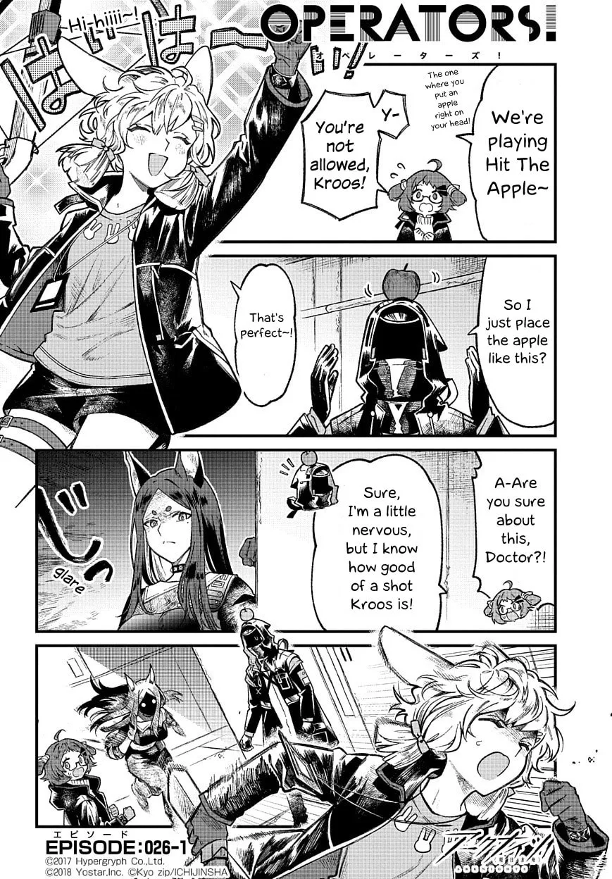 Read Arknights: OPERATORS! chapter 26.1 image 0 on Lezhin