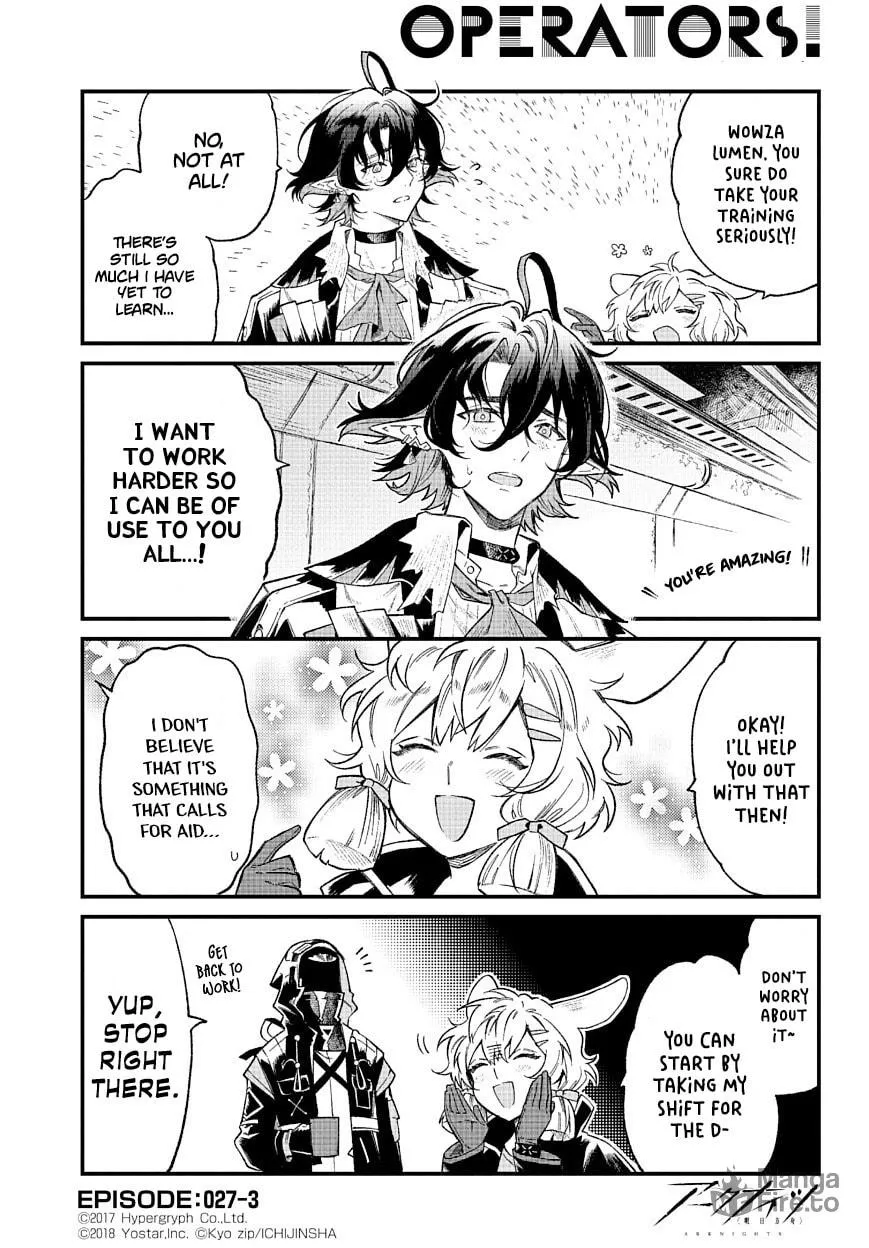 Read Arknights: OPERATORS! chapter 27 image 2 on Lezhin
