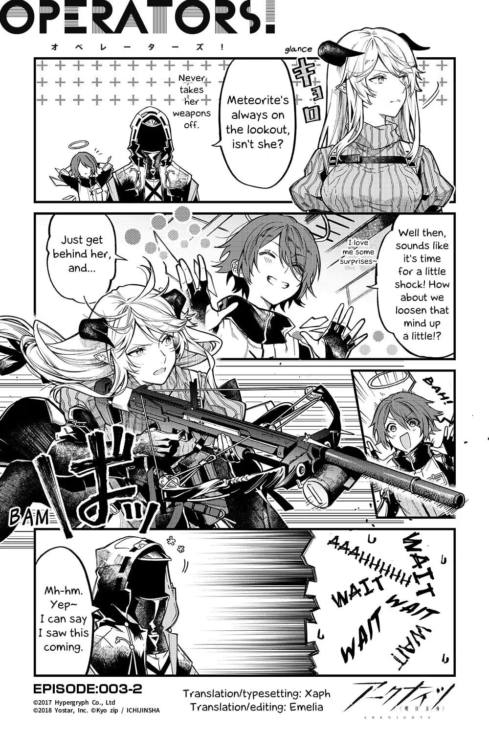 Read Arknights: OPERATORS! chapter 3.2 image 0 on Lezhin