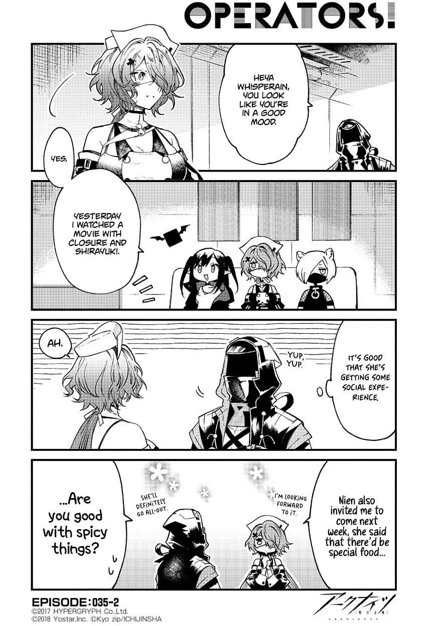 Read Arknights: OPERATORS! chapter 35 image 1 on Lezhin