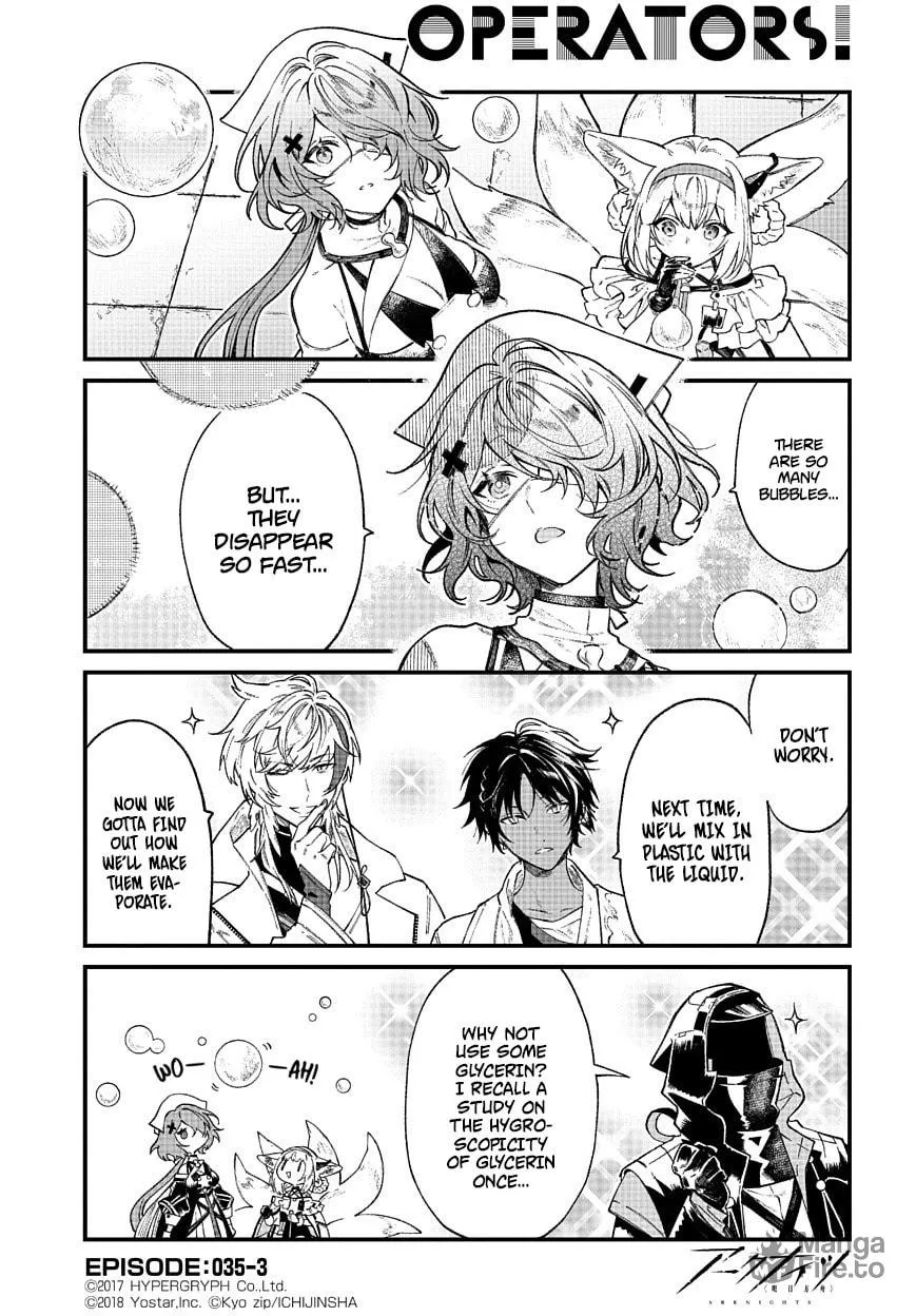 Read Arknights: OPERATORS! chapter 35 image 2 on Lezhin