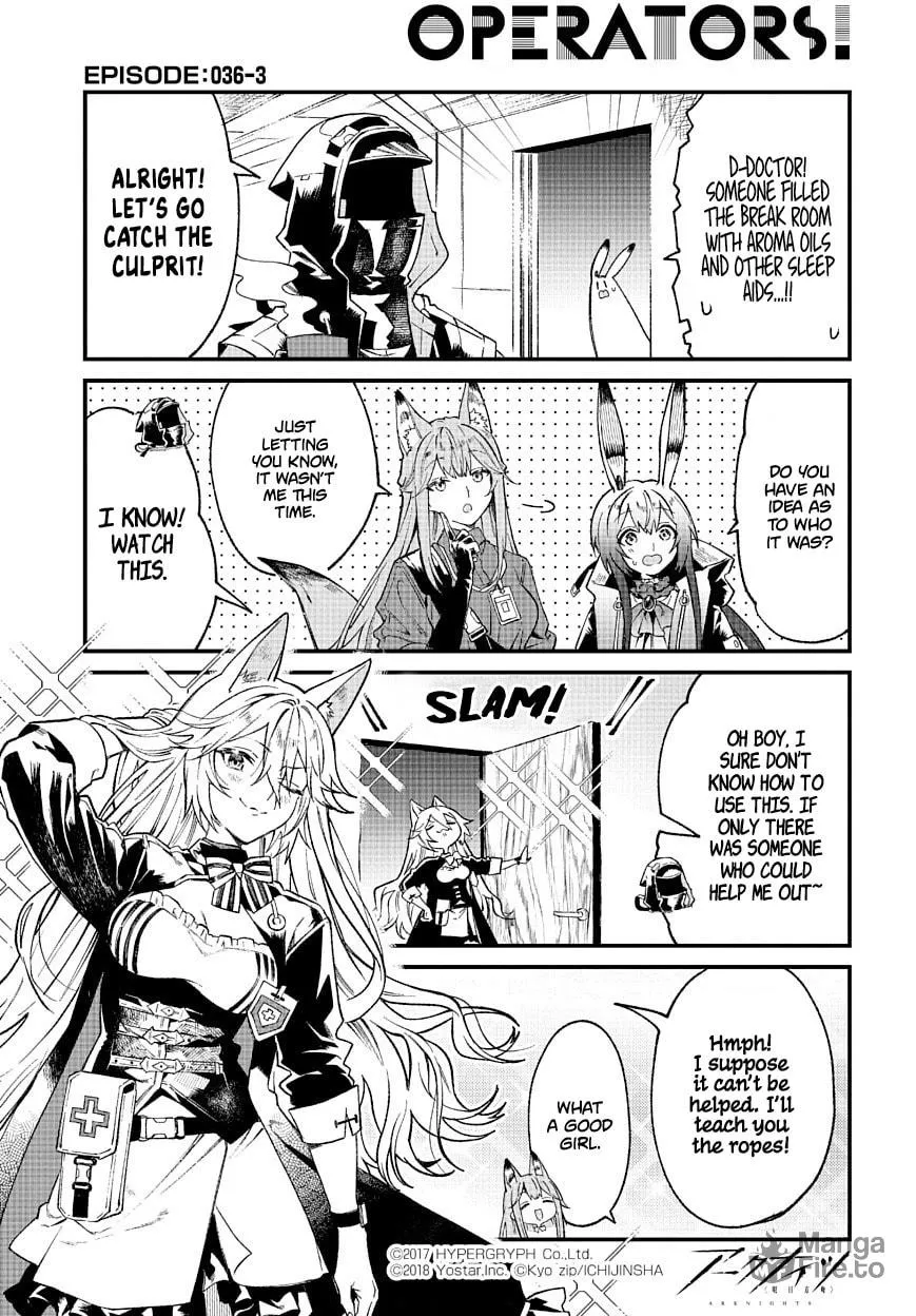Read Arknights: OPERATORS! chapter 36 image 2 on Lezhin