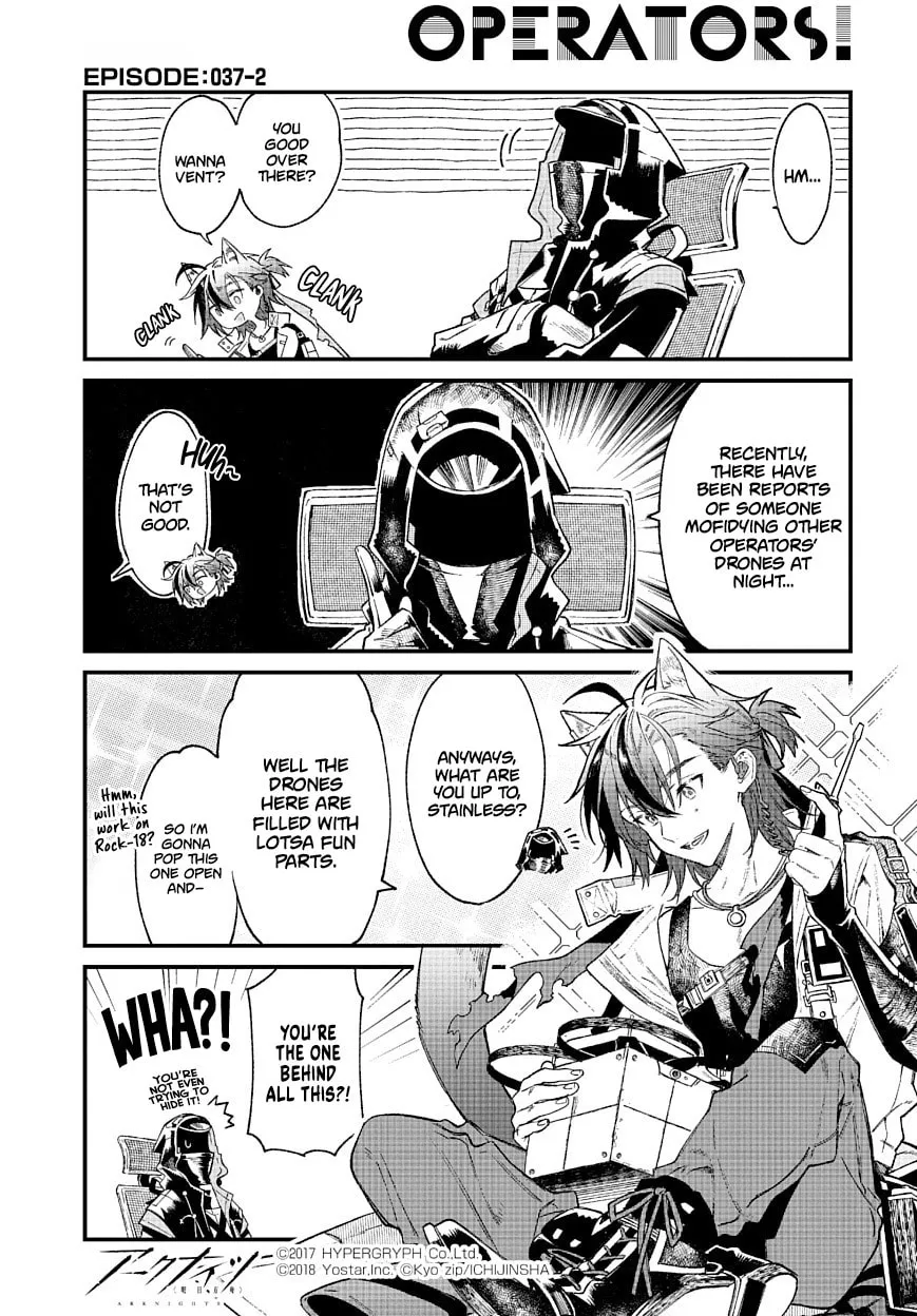 Read Arknights: OPERATORS! chapter 37 image 1 on Lezhin