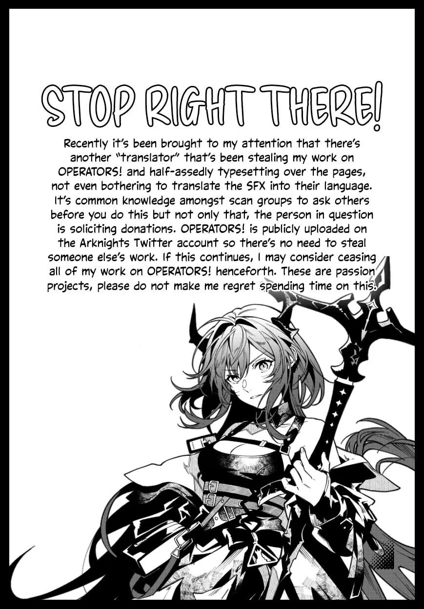 Read Arknights: OPERATORS! chapter 38.1 image 1 on Lezhin