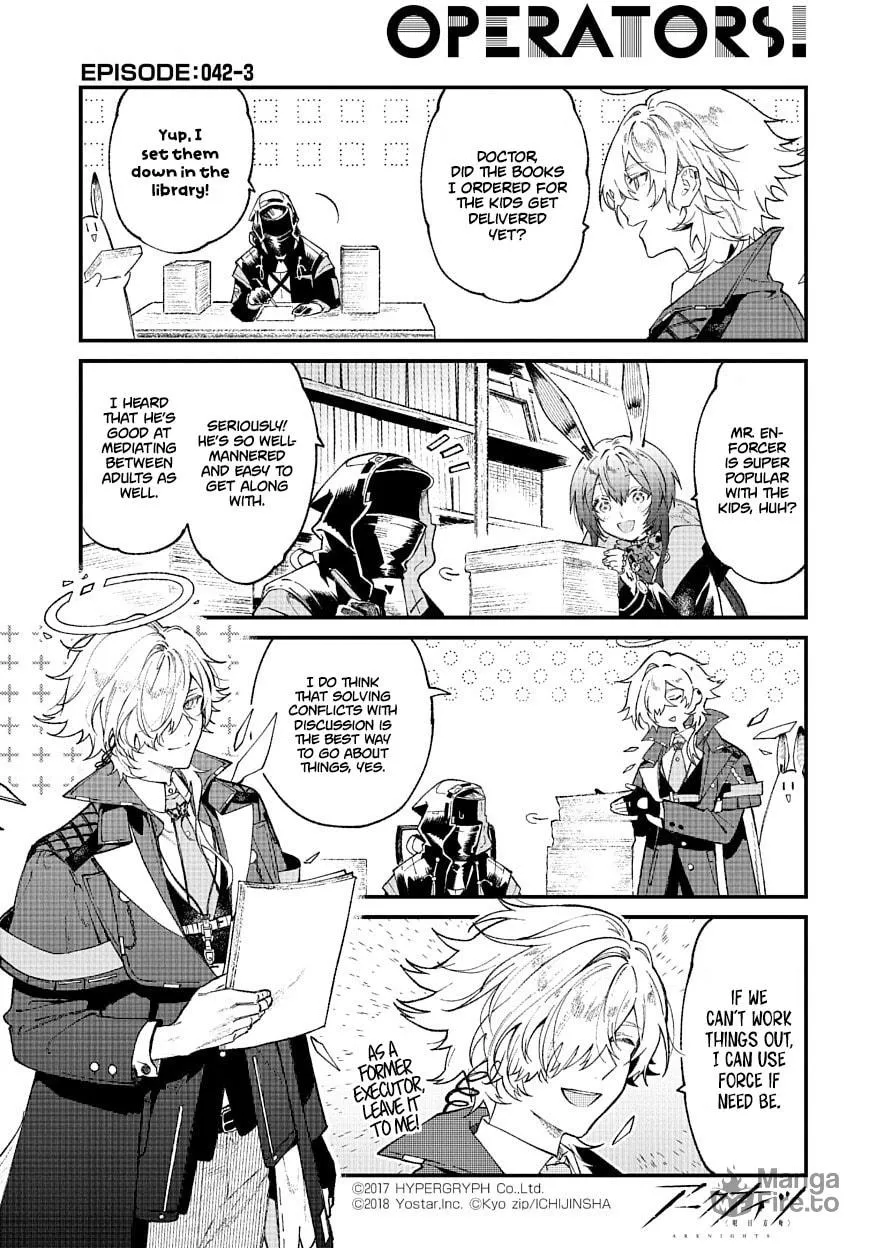 Read Arknights: OPERATORS! chapter 42 image 2 on Lezhin