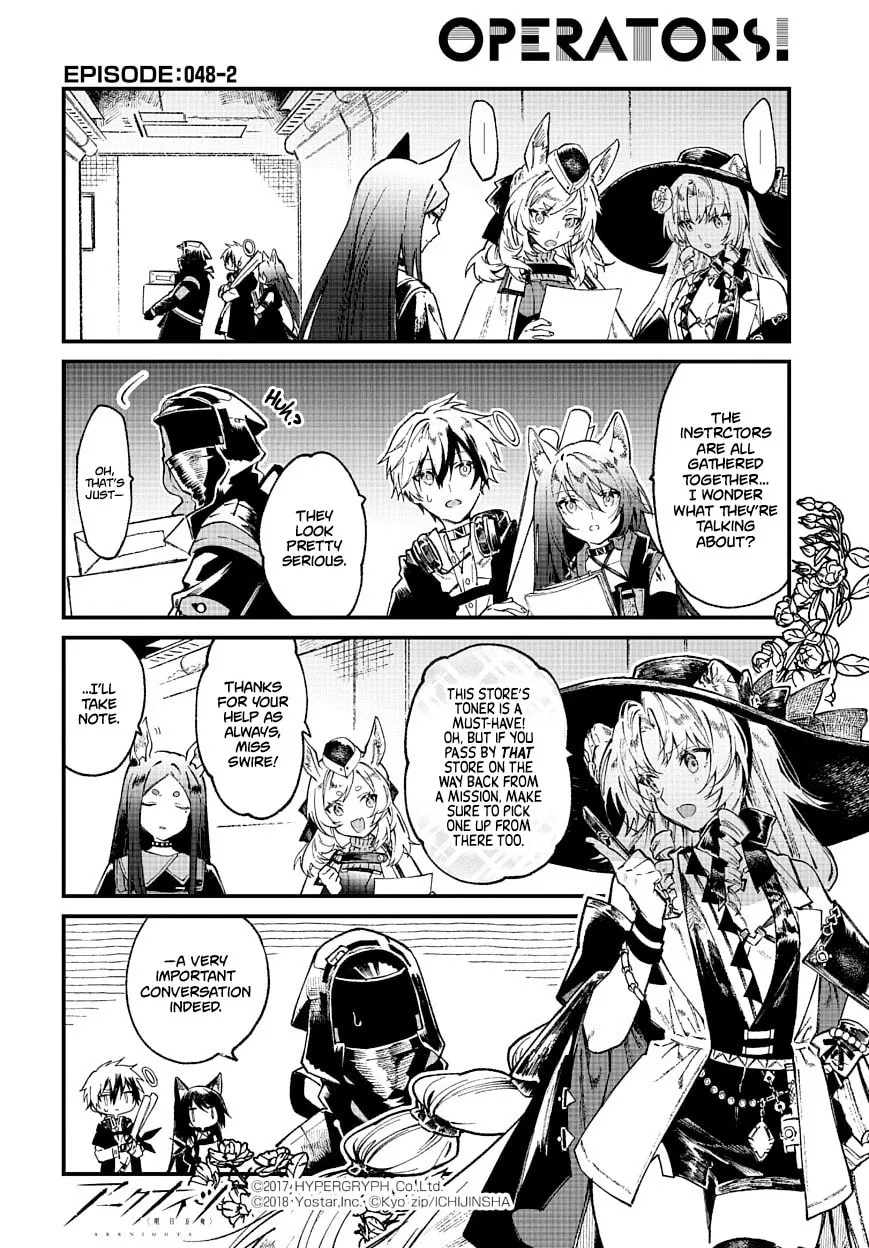 Read Arknights: OPERATORS! chapter 48 image 1 on Lezhin