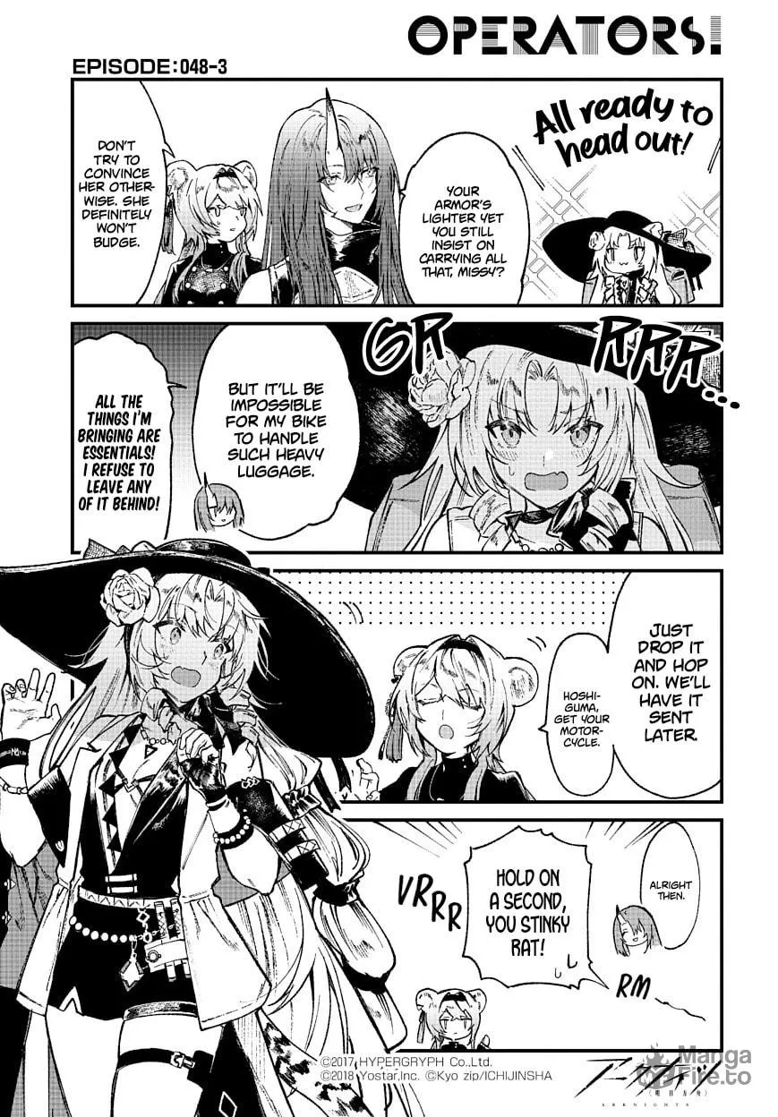 Read Arknights: OPERATORS! chapter 48 image 2 on Lezhin