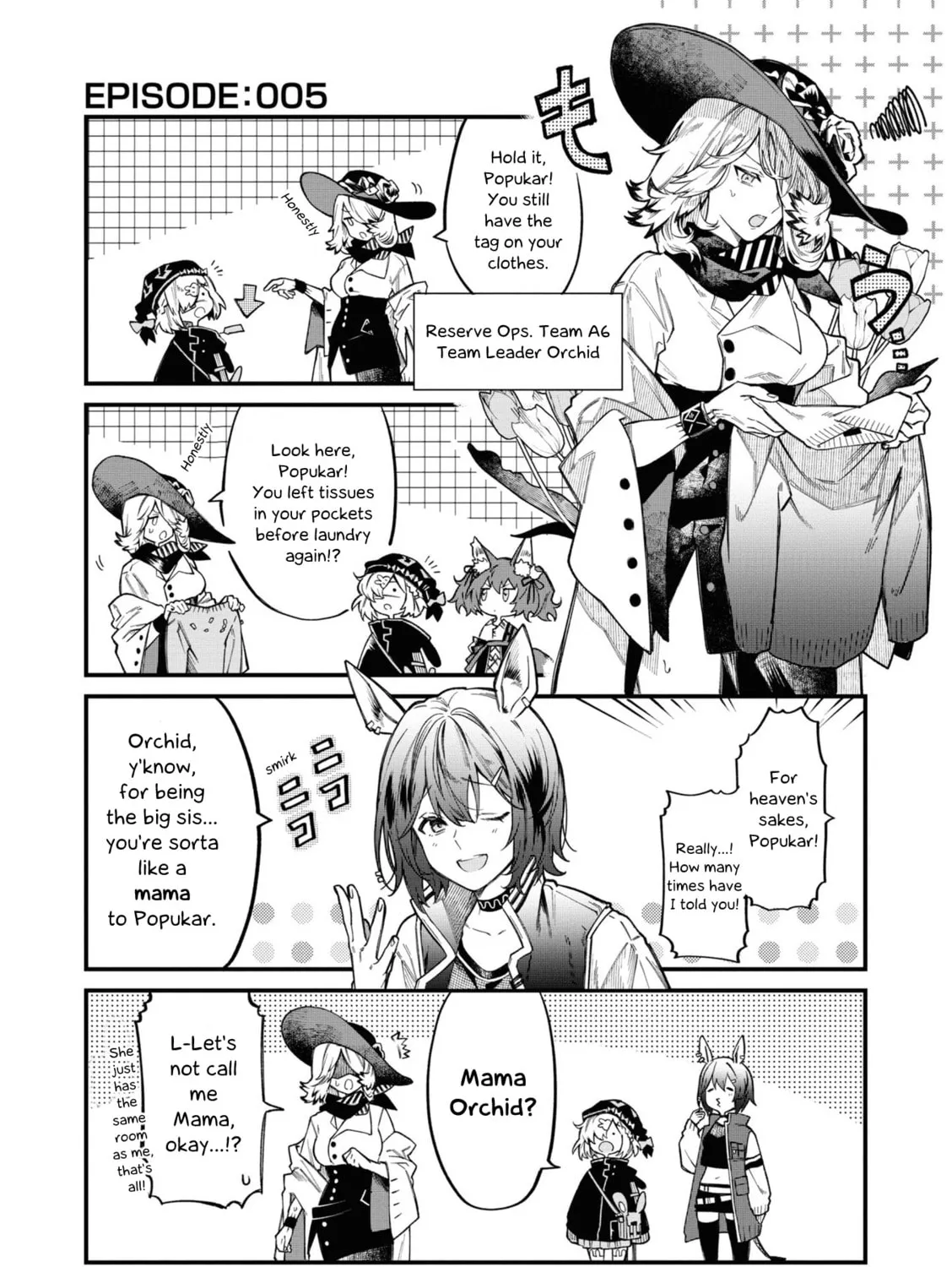 Read Arknights: OPERATORS! chapter 5 image 0 on Lezhin