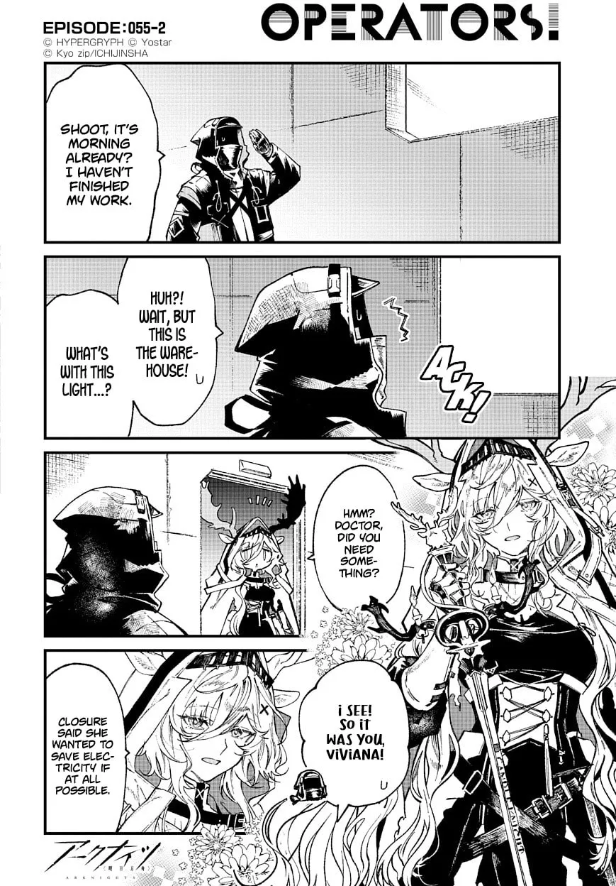 Read Arknights: OPERATORS! chapter 55 image 1 on Lezhin