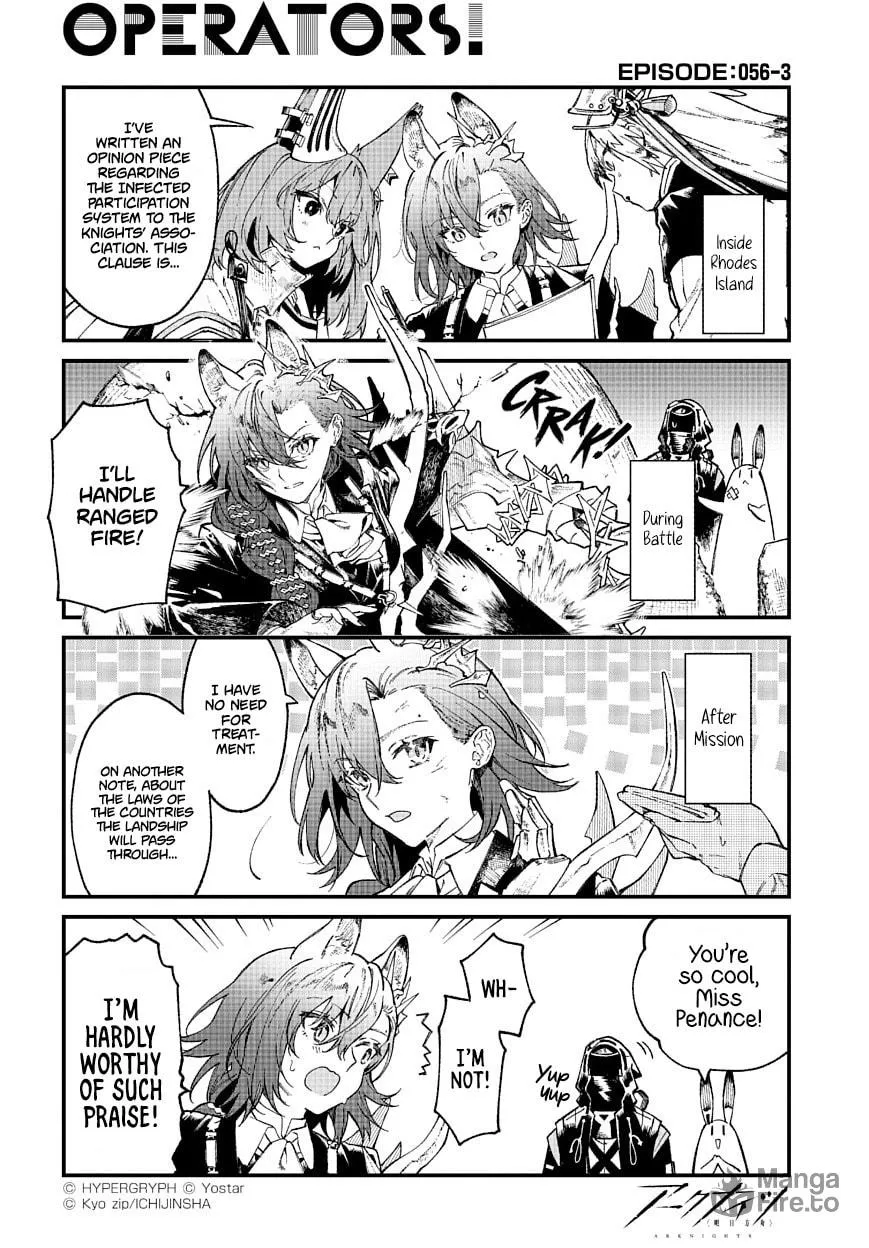 Read Arknights: OPERATORS! chapter 56 image 2 on Lezhin