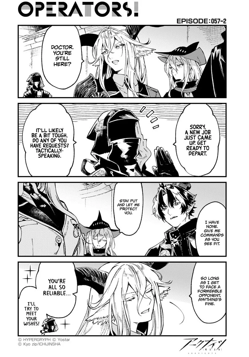 Read Arknights: OPERATORS! chapter 57 image 1 on Lezhin