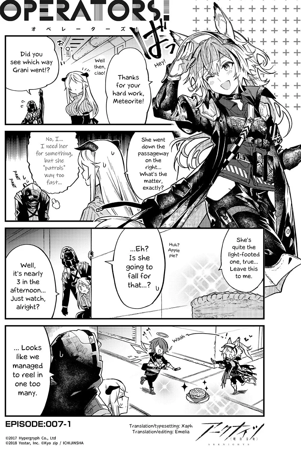 Read Arknights: OPERATORS! chapter 7.1 image 0 on Lezhin