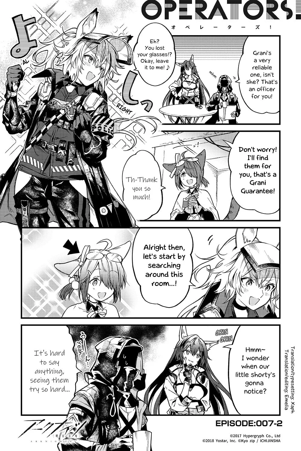 Read Arknights: OPERATORS! chapter 7.2 image 0 on Lezhin